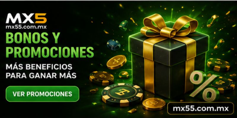 Bonos y promociones exclusivas de MX5 para nuevos jugadores en México