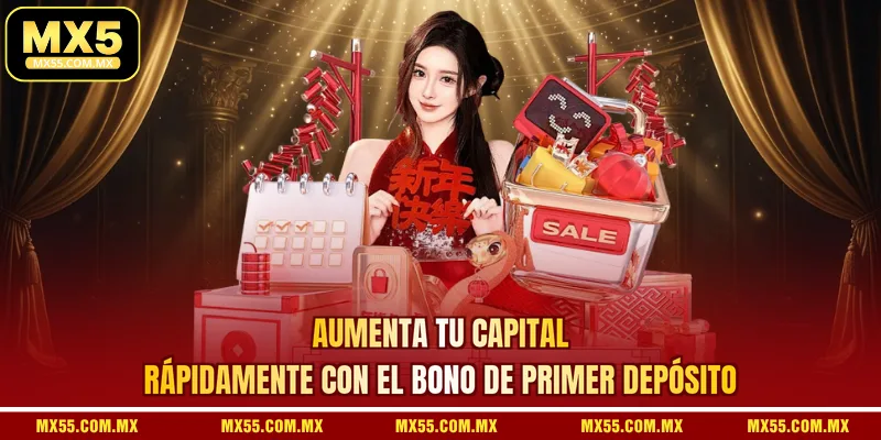 Aumenta tu capital rápidamente con el bono de primer depósito