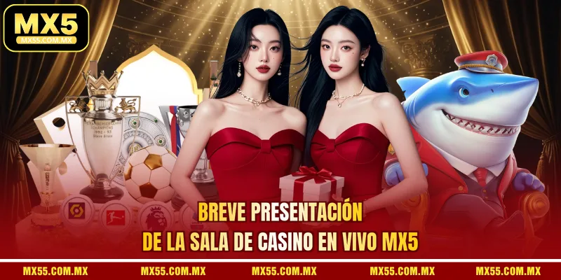 Breve presentación de la sala de casino en vivo MX5