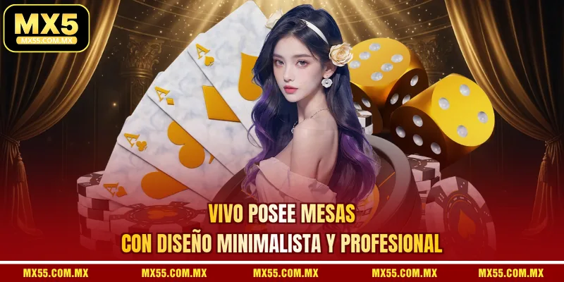 VIVO posee mesas con diseño minimalista y profesional